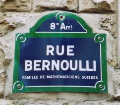 Улица Бернулли в Париже